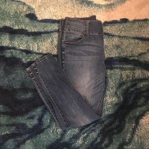 Blue spice high waisted skinny jeans jeggings